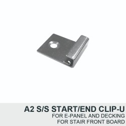 START/END CLIP FOR E-PANEL AND STAIR FRONT BOARD